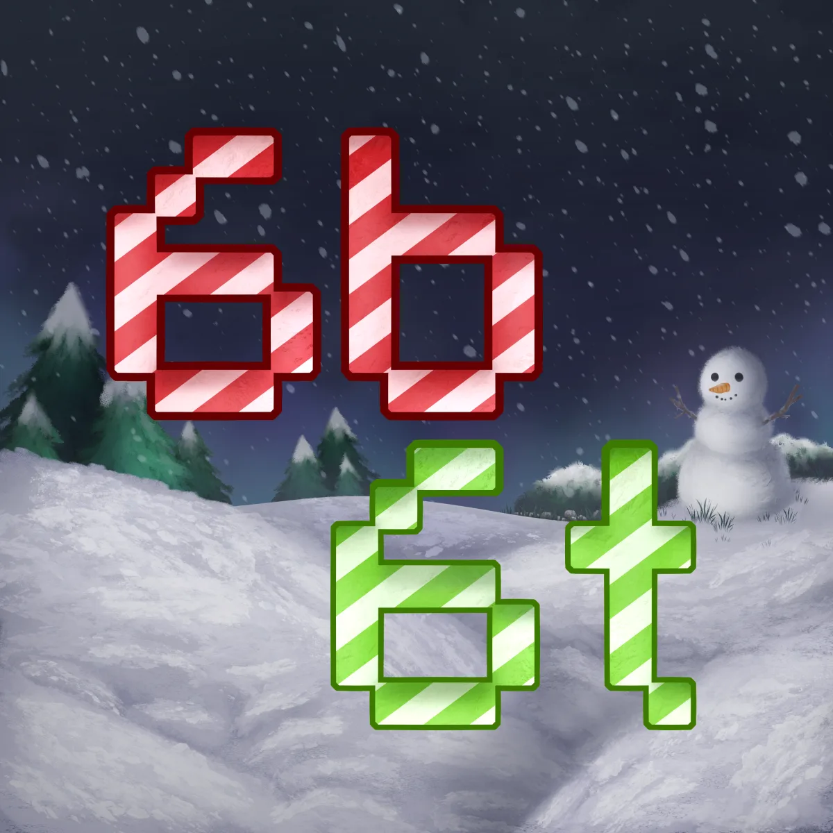 6b6t Christmas logo
